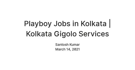 kolkata gigolo service|Gigolo service Koramangala Bangalore